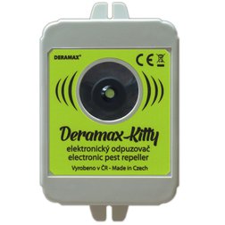 Deramax®-Kitty - Ultrazvukový plašič (odpuzovač) koček, psů a divoké zvěře